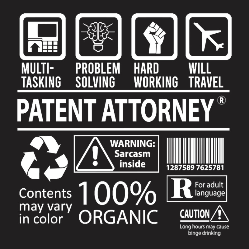 Patent Attorney T Shirt - Multitasking Certified Job Gift Item Tee T-shirt | Artistshot