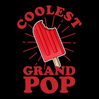 Coolest Grandpop Funny Ice Pop Ice Cream Grandpa Fathers Day Long Sleeve Shirts | Artistshot