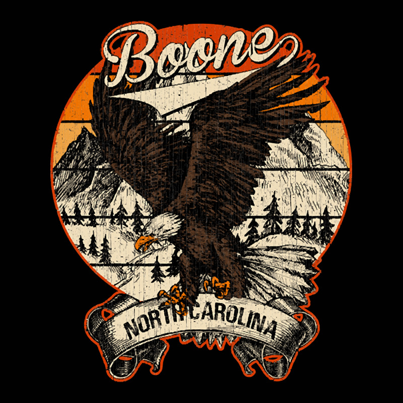 Boone North Carolina Bald Eagle Retro Vintage Aesthetic Toddler 3/4 Sleeve Tee by davidozoan | Artistshot