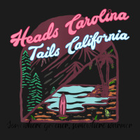 Heads Carolina Tail California Western Summer Beach Paradise T Shirt Hoodie & Jogger Set | Artistshot