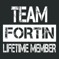 Fortin Name Team Fortin Lifetime Member Women's Triblend Scoop T-shirt | Artistshot