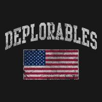 Patriotic Deplorables Flag Flannel Shirt | Artistshot