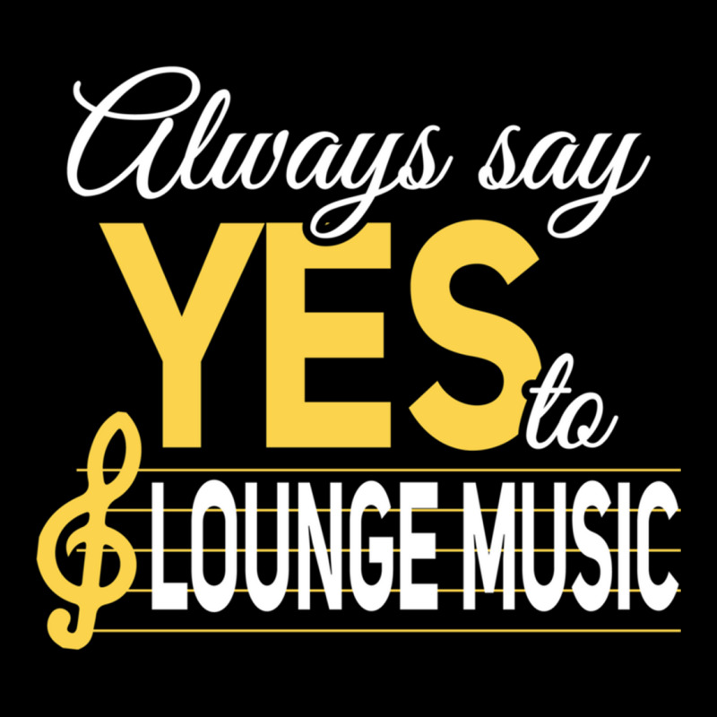 Always Say Yes To Lounge Music Essential V-neck Tee | Artistshot