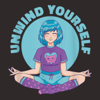 Meditation Zen Anime Girl Meditating, Unwind Yourself Yoga T Shirt Racerback Tank | Artistshot