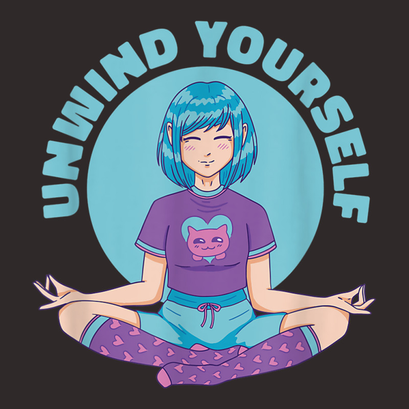 Meditation Zen Anime Girl Meditating, Unwind Yourself Yoga T Shirt Racerback Tank by kleebbi | Artistshot