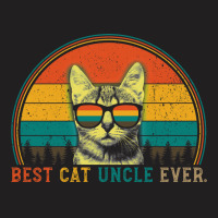 Best Cat Uncle Ever Funny Cat Daddy Father's Day Gift T-shirt | Artistshot