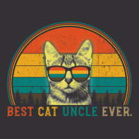 Best Cat Uncle Ever Funny Cat Daddy Father's Day Gift Vintage Hoodie | Artistshot