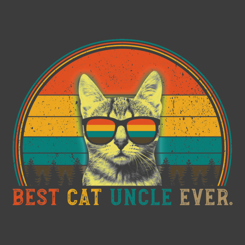 Best Cat Uncle Ever Funny Cat Daddy Father's Day Gift Men's Polo Shirt | Artistshot