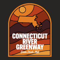 Connecticut River Greenway State Park Massachusetts Ladies Fitted T-shirt | Artistshot