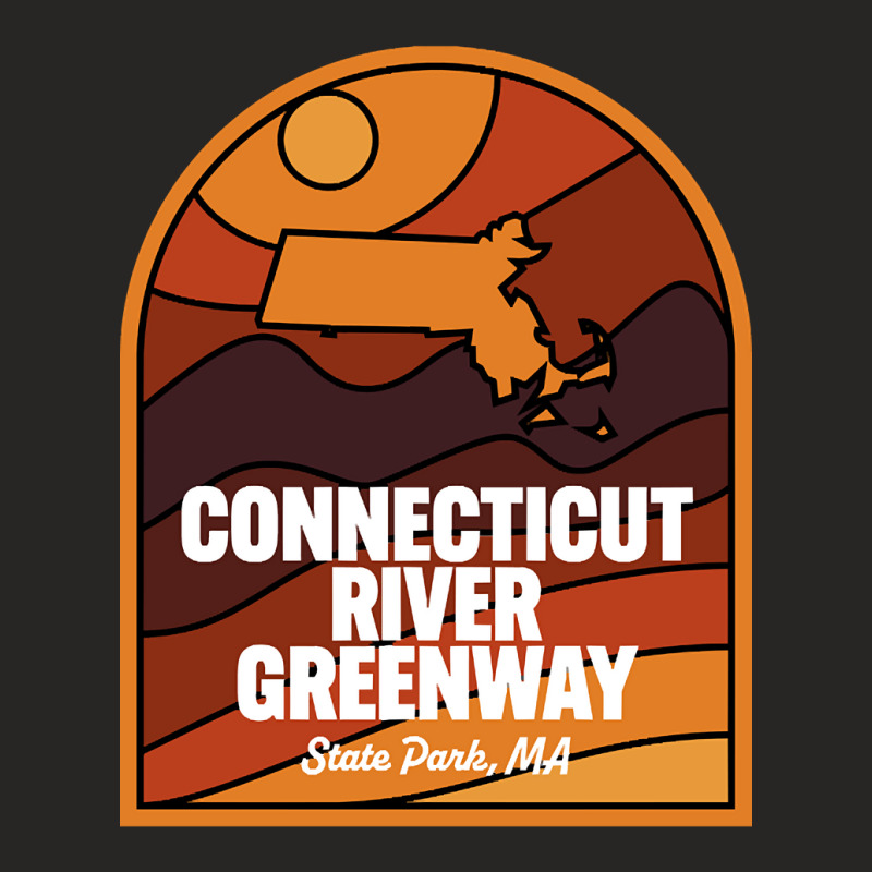 Connecticut River Greenway State Park Massachusetts Ladies Fitted T-Shirt by kayakbetween30 | Artistshot