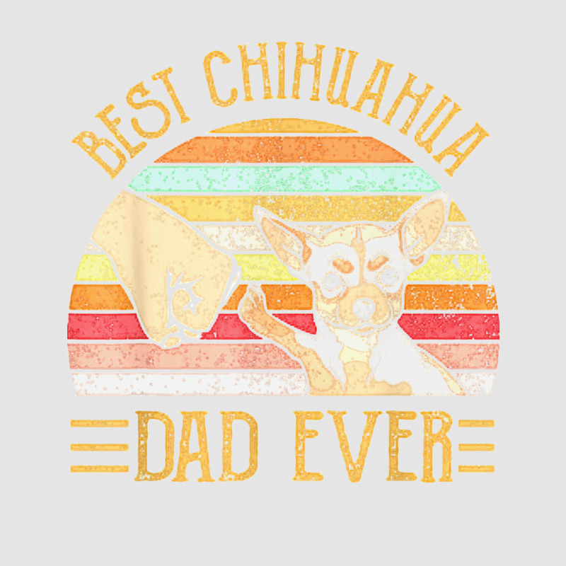 Best Chihuahua Dad Ever Retro Vintage Sunset Exclusive T-shirt | Artistshot