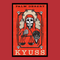 Kyuss   Vintage Print Life And Death Music Poster T-shirt | Artistshot