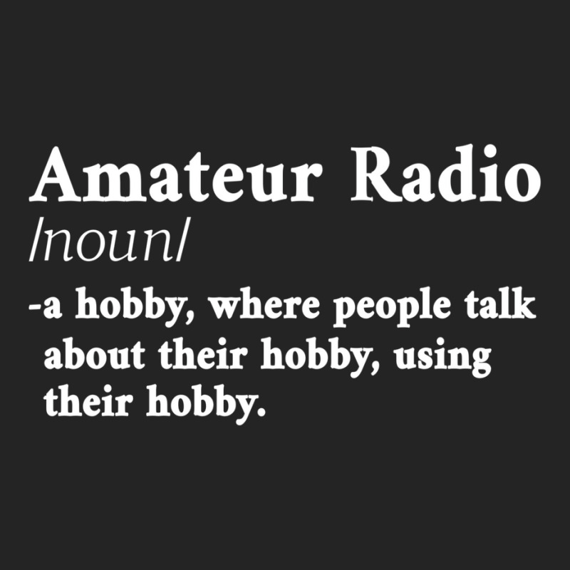 Amateur Ham Radio Definition Cb Radio Geek Cw Operator Shirt 3/4 Sleeve Shirt by attikuaadhyay | Artistshot