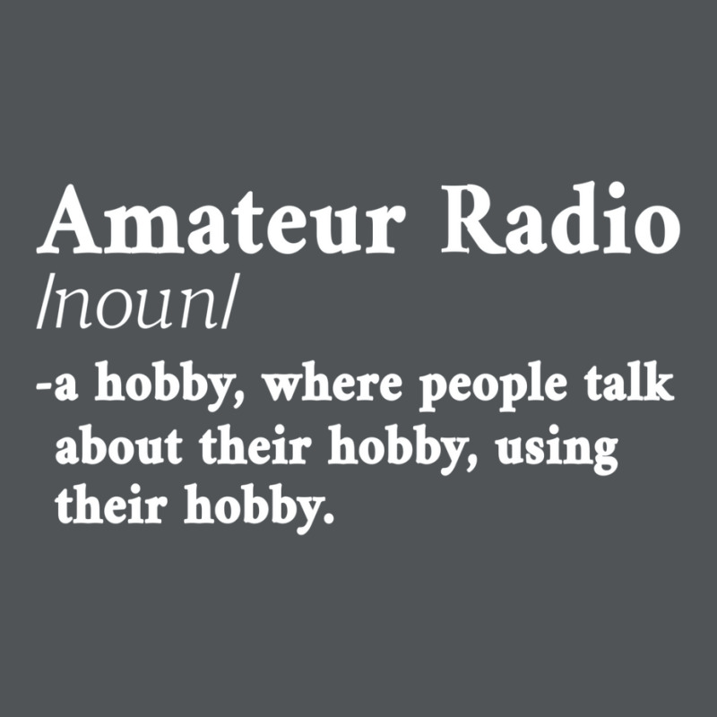 Amateur Ham Radio Definition Cb Radio Geek Cw Operator Shirt Long Sleeve Shirts by attikuaadhyay | Artistshot