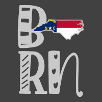 Born North Carolina In Art Block Letters Vintage T-shirt | Artistshot