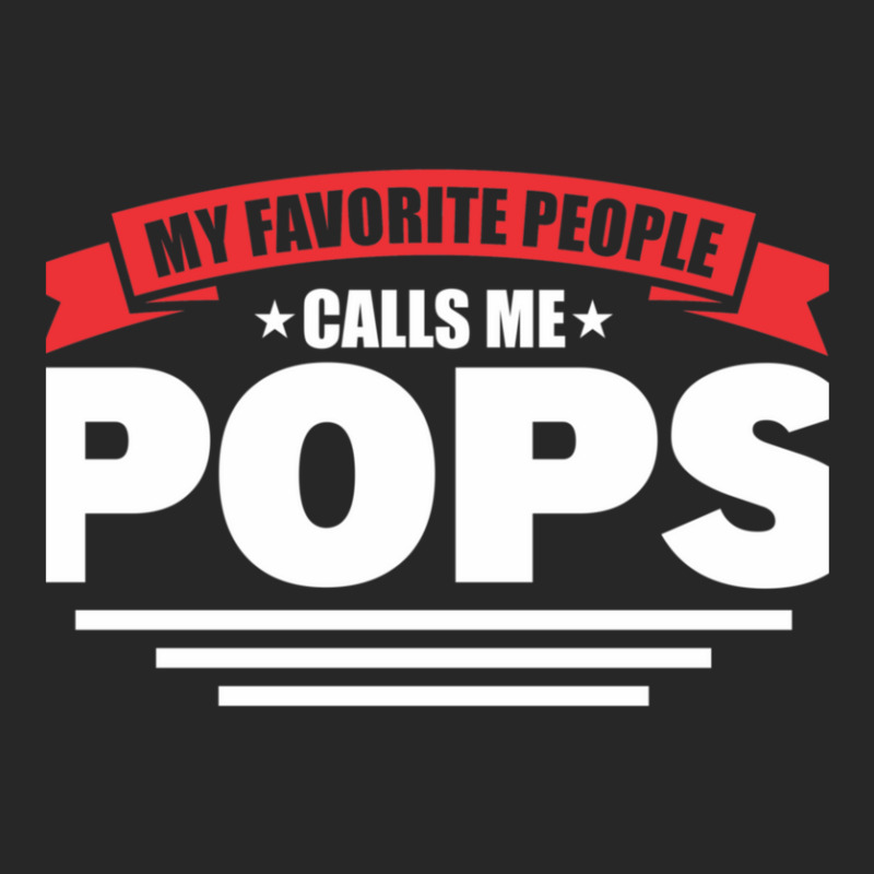 Dad And Pops My Favorite People Calls Me Pops Grandpa Men's T-shirt Pajama Set | Artistshot