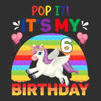 Pop It Fidget 6th Birthday Unicorn Girl Gift Champion Hoodie | Artistshot