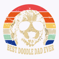 Best Doodle Dad Ever Vintage Retro Tank Top | Artistshot