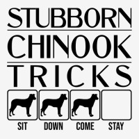 Funny Chinook Design Stubborn Chinook Tricks  Stubborn Dog Tricks Adjustable Cap | Artistshot