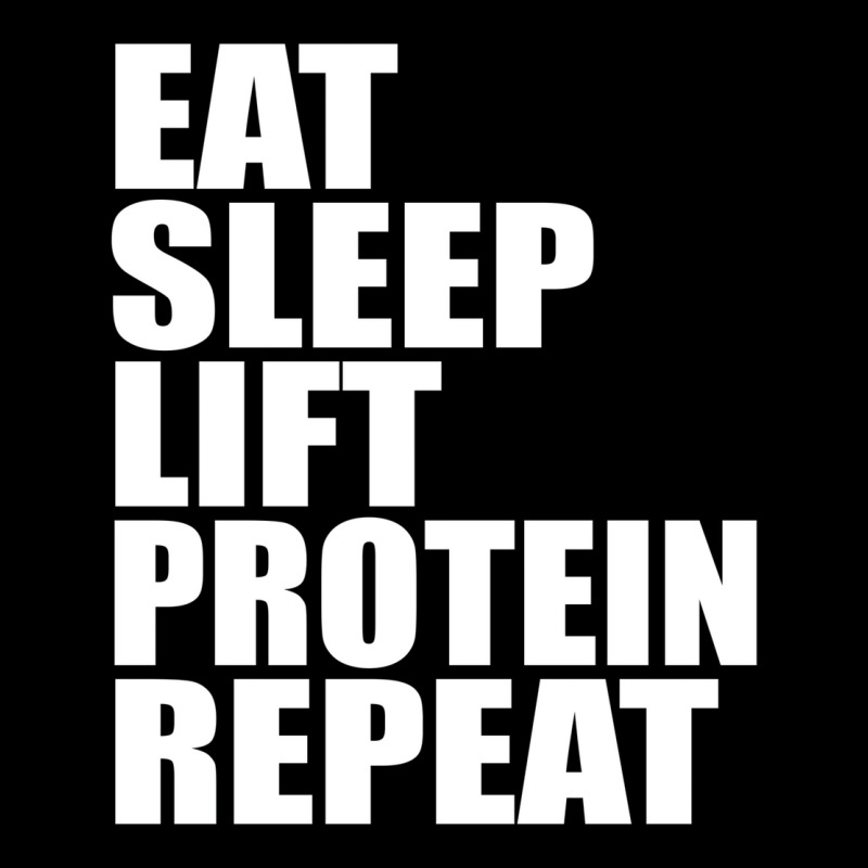 Eat Sleep Lift Protein Repeat Cute For T Shirt Man Men Woman Women Wei Men's 3/4 Sleeve Pajama Set by dynhomuicz | Artistshot