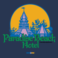 Paradise Beach Hotel   Thunder In Paradise Men Denim Jacket | Artistshot