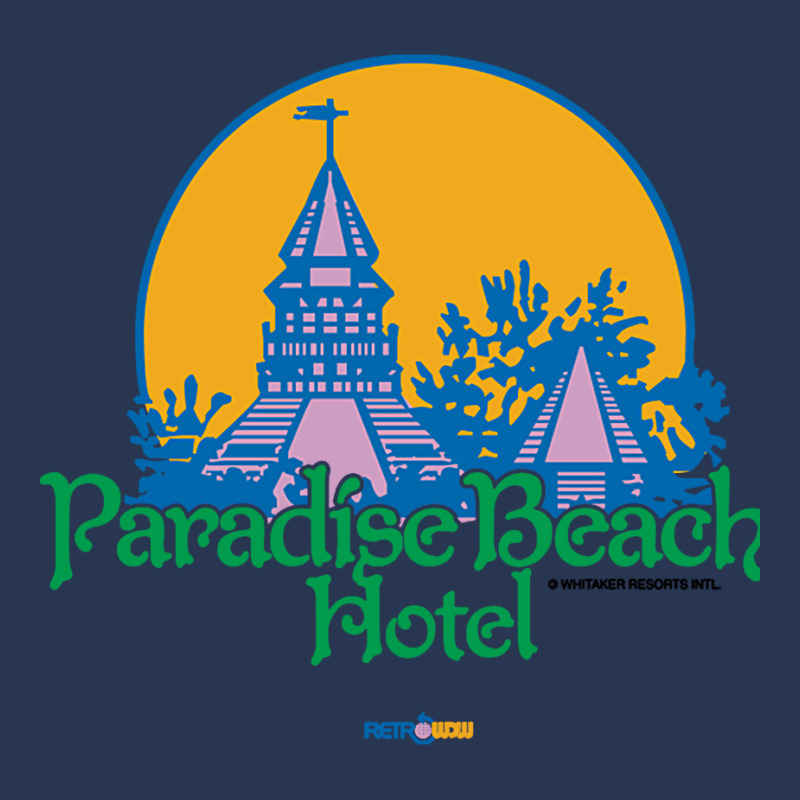 Paradise Beach Hotel   Thunder In Paradise Men Denim Jacket | Artistshot