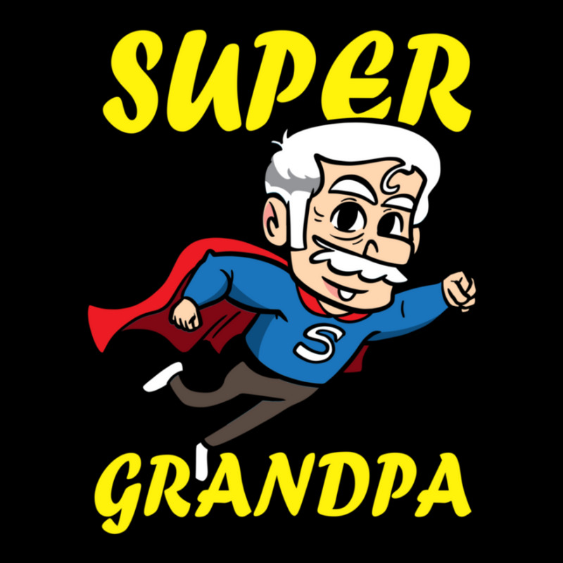 Super Grandpa Funny Grandfather Superhero Lightweight Hoodie by OmarFerrerRios | Artistshot