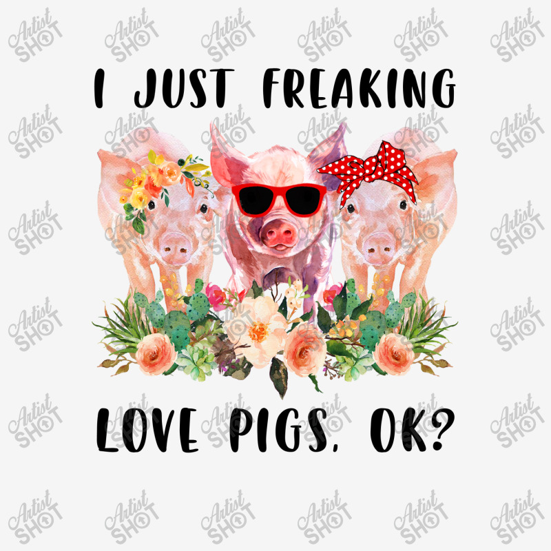 I Just Freaking Love Pigs Ok Shield S Patch | Artistshot