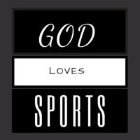 God Loves Sports Vintage Short | Artistshot