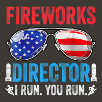 Fireworks Director Funny 4th Of July Patriotic American Flag T Shirt Bucket Hat | Artistshot