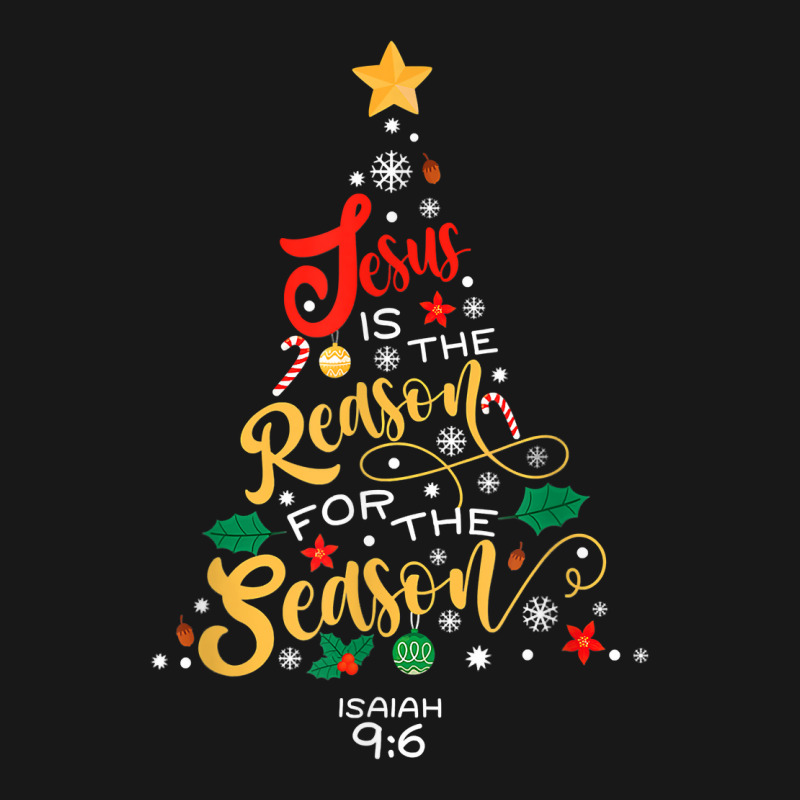 Jesus Is The Reason For The Season Christian Christmas Tree T Shirt Flannel Shirt by zielffristc | Artistshot