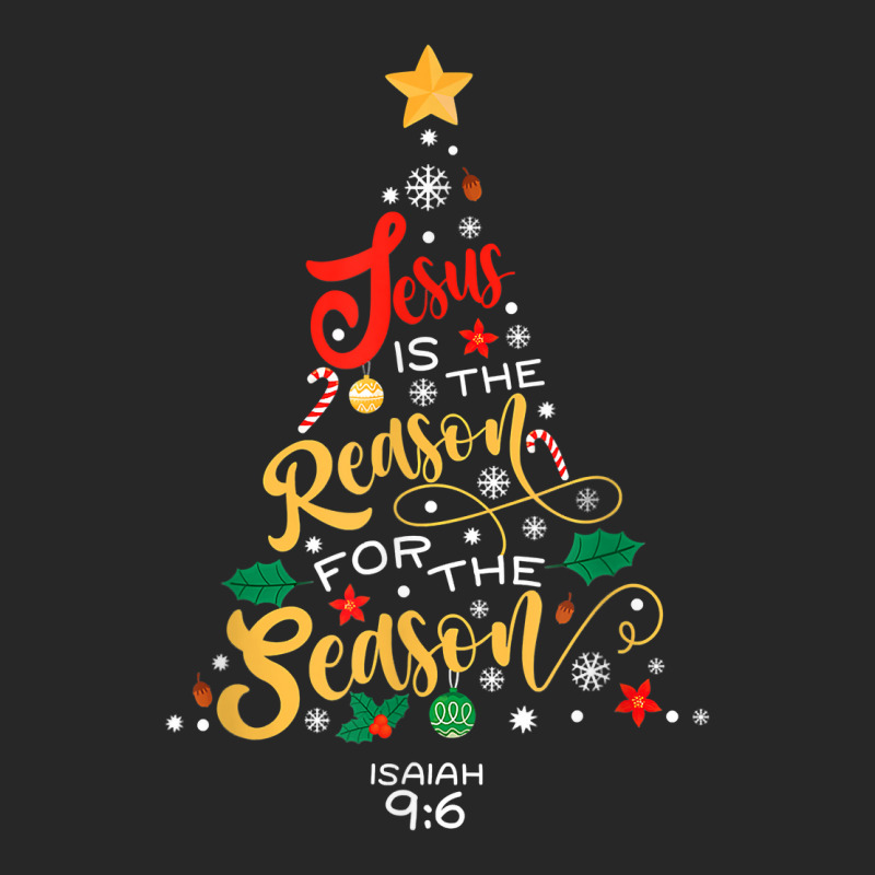 Jesus Is The Reason For The Season Christian Christmas Tree T Shirt Men's T-shirt Pajama Set by zielffristc | Artistshot