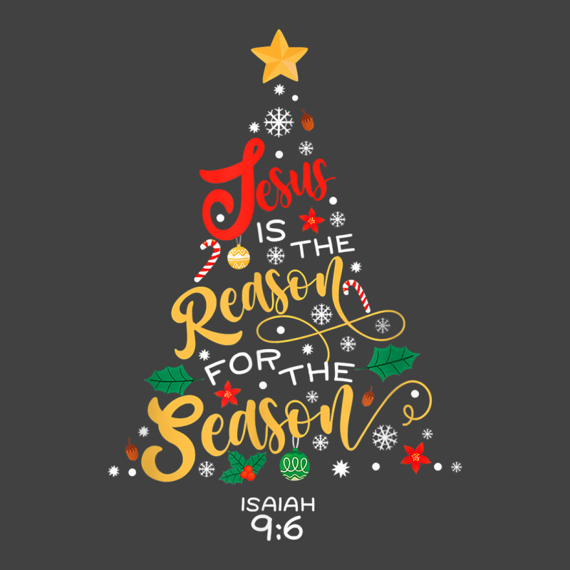 Jesus Is The Reason For The Season Christian Christmas Tree T Shirt Vintage T-Shirt by zielffristc | Artistshot