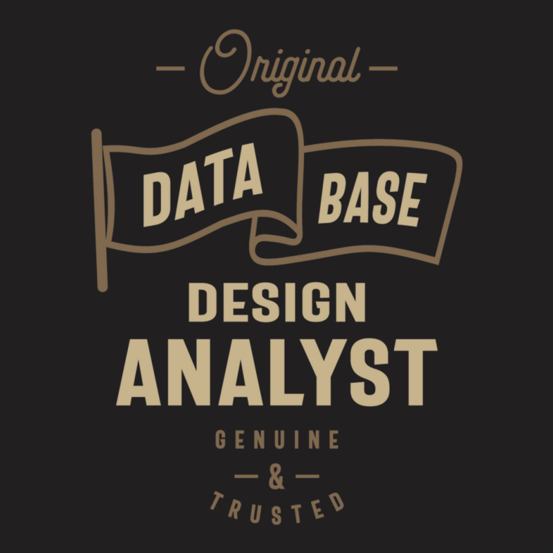 Data Base Design Analyst 1 T-shirt | Artistshot