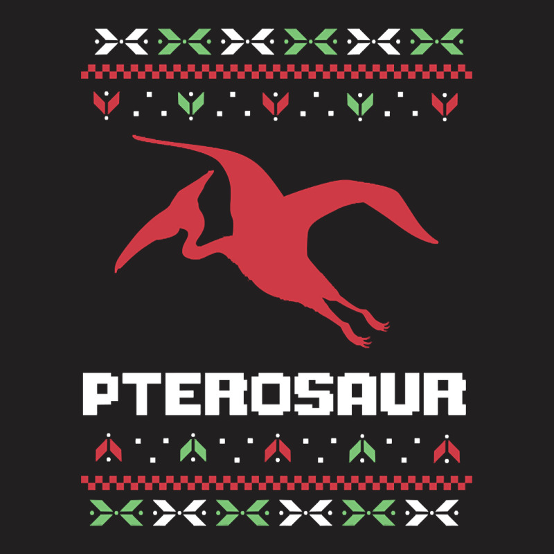 Christmas Pterosaur Ugly Sweater T-shirt | Artistshot