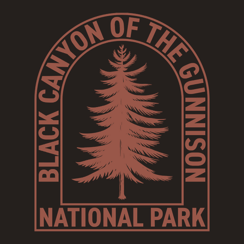 Black Canyon National Park Colorado Vintage Tree Tank Top | Artistshot