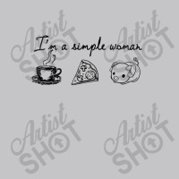 I'm A Simple Woman Who Loves Coffee, Pizza, Pig Baby Bodysuit | Artistshot