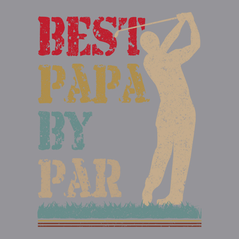 Best Papa By Par Golf T Shirt Men's 3/4 Sleeve Pajama Set | Artistshot