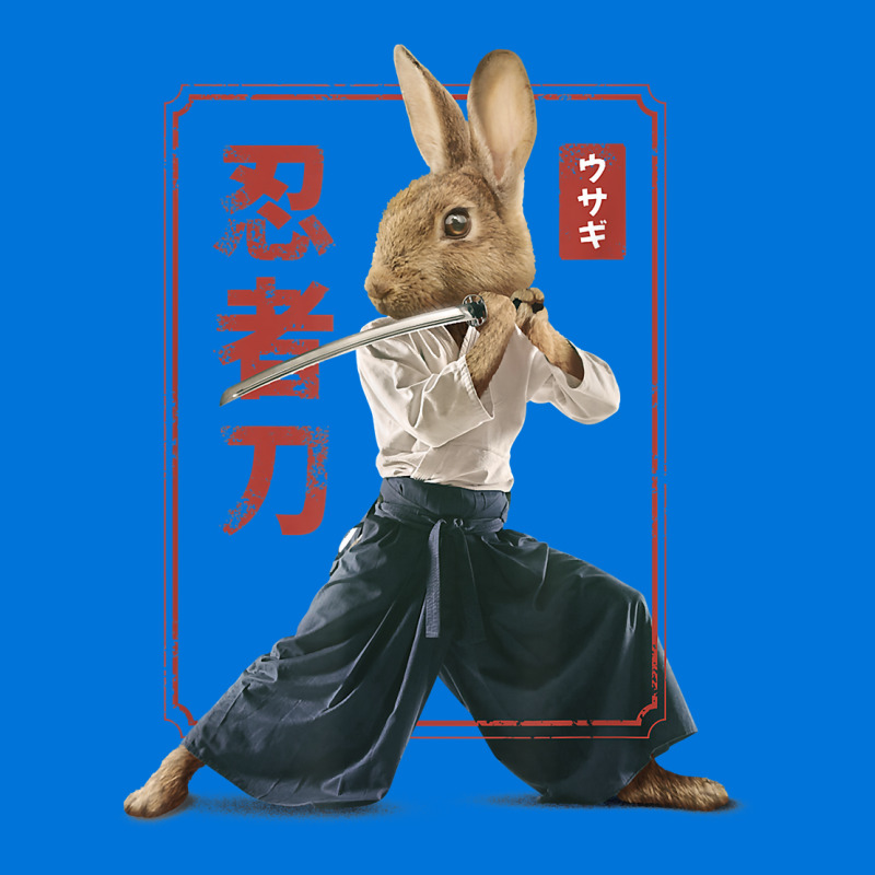 Japanese Samurai Ninja Bunny Rabbit Kawaii Tattoo Graphic Portrait Canvas Print | Artistshot