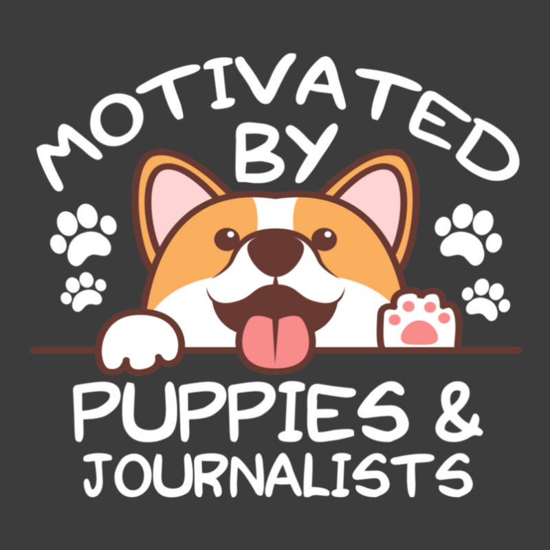 Motivated By Puppies And Journalists  For Journalists Men's Polo Shirt | Artistshot