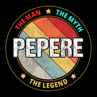 Pepere The Man The Myth The Legend Zipper Hoodie | Artistshot