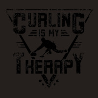 Curling Therapy Tank Top | Artistshot