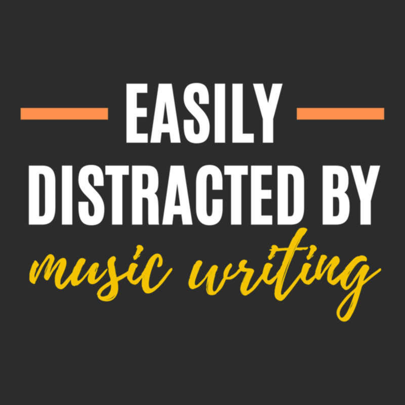 Easily Distracted By Music Writing  Perfect Gift For Hobbies Classic Exclusive T-shirt | Artistshot