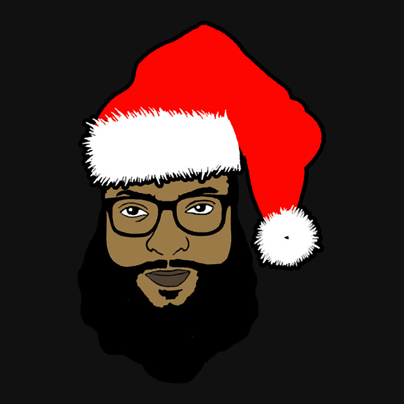 Black Santa Graphic T-shirt | Artistshot