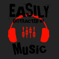 Easily Distracted By Music, Lover Instruments Music Gift Ideas For Mot 3/4 Sleeve Shirt | Artistshot