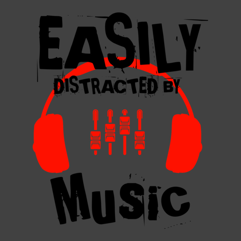 Easily Distracted By Music, Lover Instruments Music Gift Ideas For Mot Vintage T-shirt | Artistshot