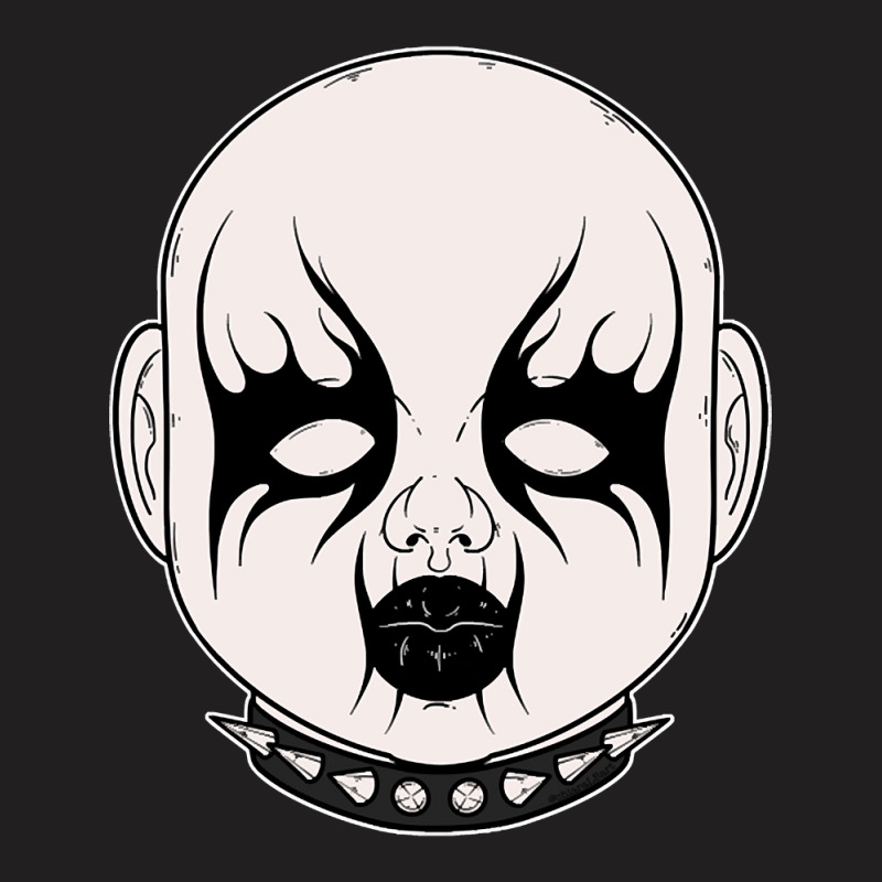 Black Metal Doll Head 2 T-shirt | Artistshot