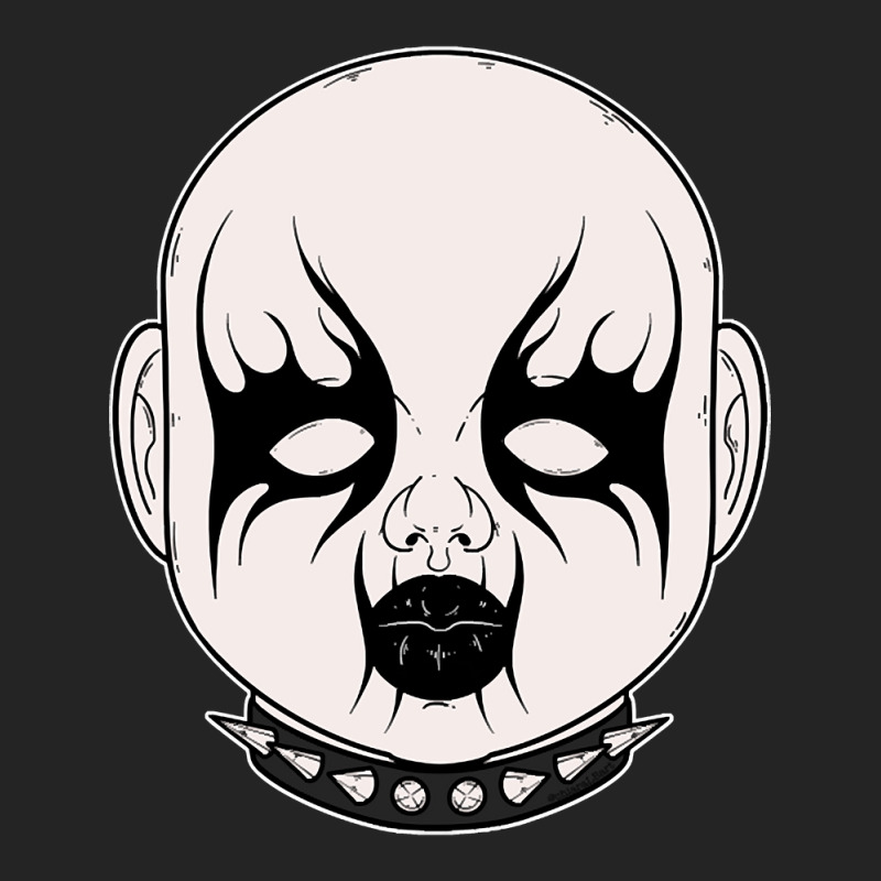 Black Metal Doll Head 2 3/4 Sleeve Shirt | Artistshot