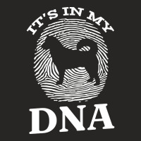 Trending Dna Fingerprint I Dog East Siberian Laika Ladies Fitted T-shirt | Artistshot