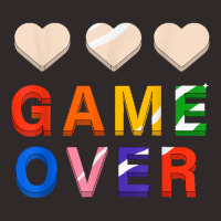 Game Over Vintage Retro Video Games Gaming Gift Arcade T Shirt 1356 Racerback Tank | Artistshot